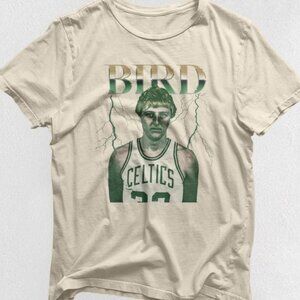 Larry Bird Shirt Vintage Tee boston Celtics Shirt